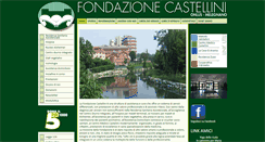 Desktop Screenshot of fondazionecastellini.it