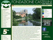 Tablet Screenshot of fondazionecastellini.it